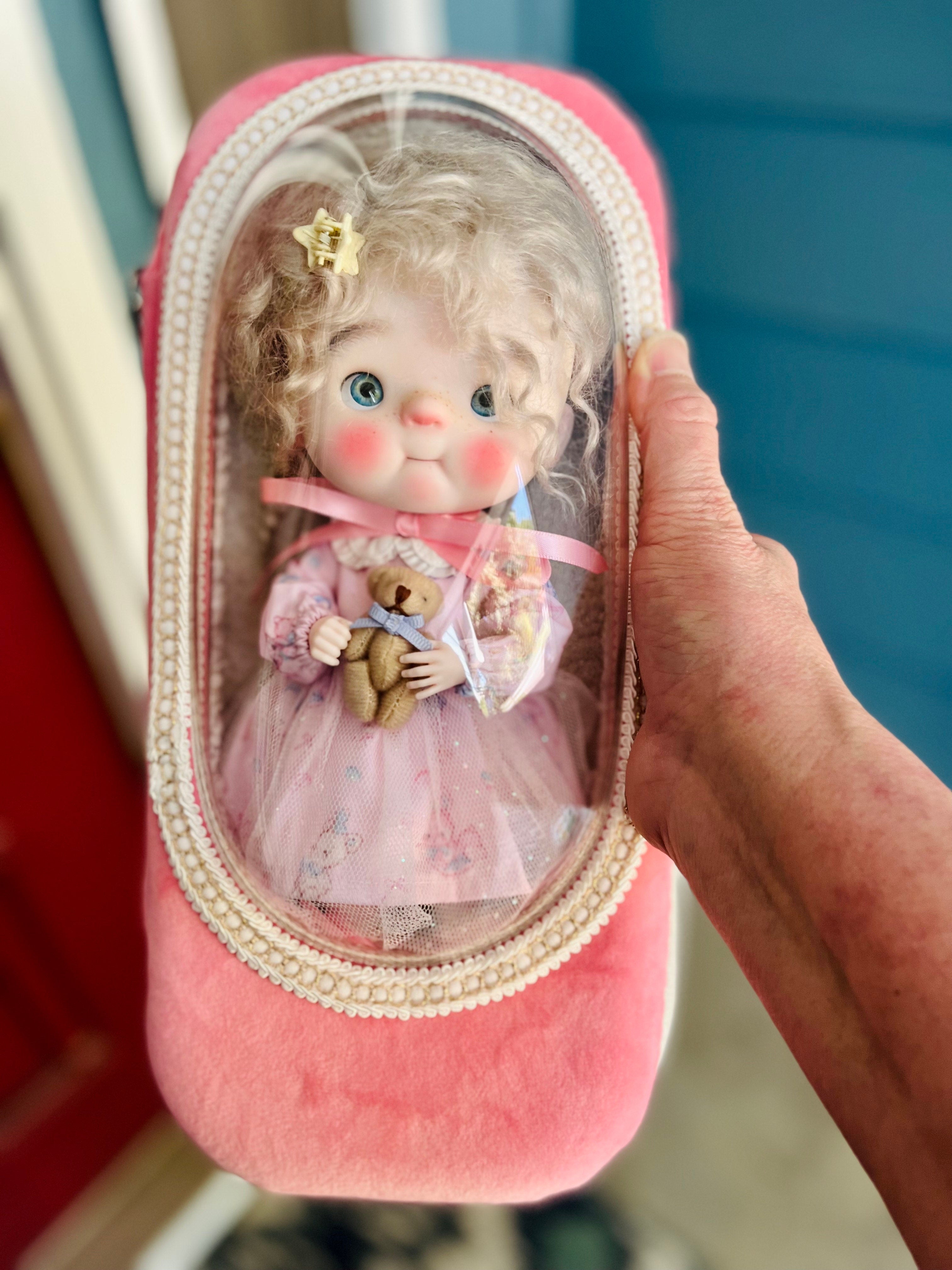 Blythe doll carry bag,1/6" BDJ carry bag,Customized colorr carry bag