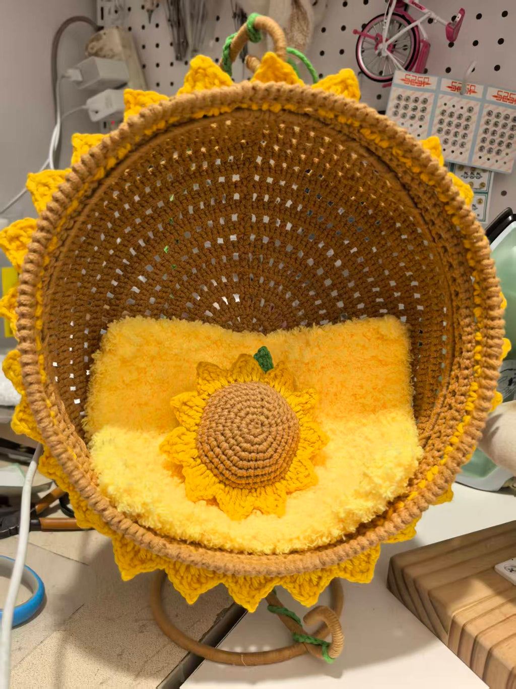 Crochet cradle chair, suitable for Blythe, OB22,OB24