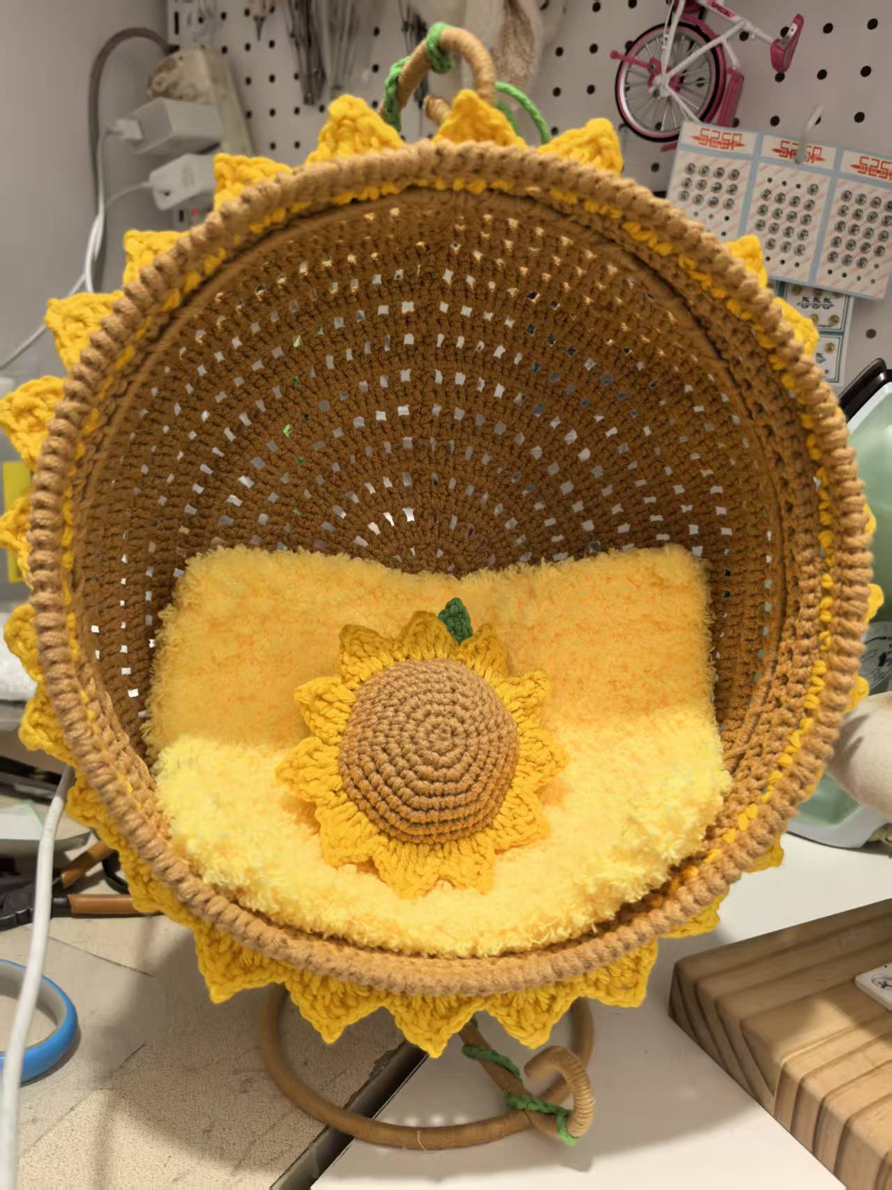 Crochet cradle chair, suitable for Blythe, OB22,OB24