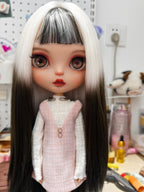 Sale--Blythe doll wig mohair wig