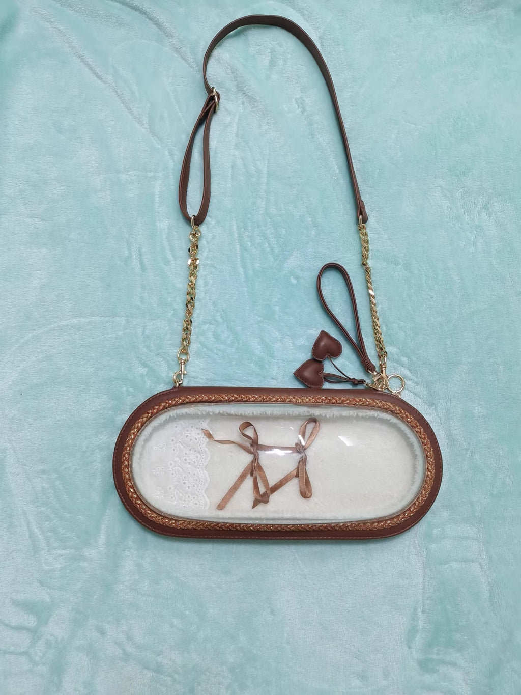 Blythe doll carry bag,1/6" BDJ carry bag,Customized carry bag,leather doll bag