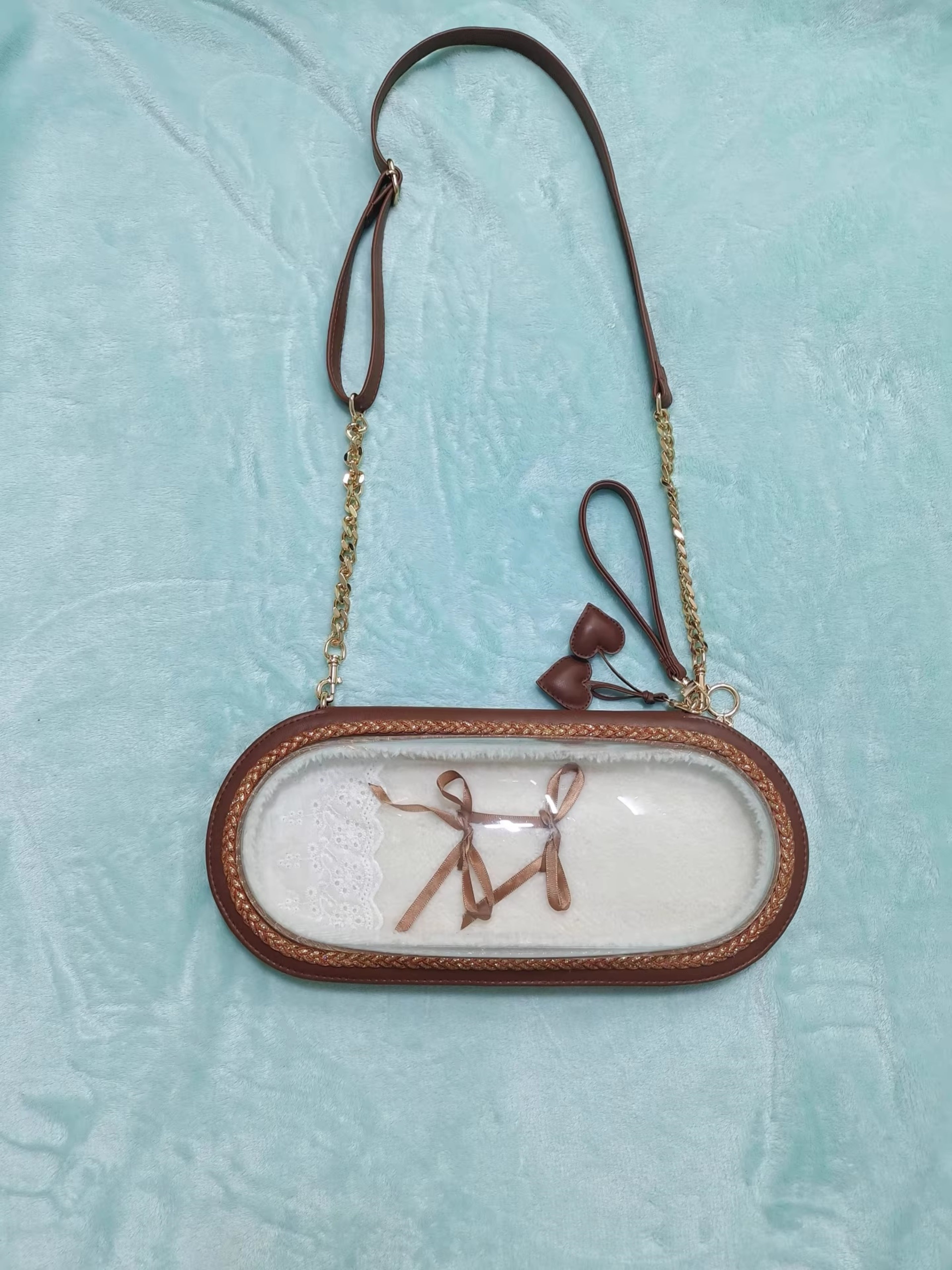 Blythe doll carry bag,1/6" BDJ carry bag,Customized carry bag,leather doll bag