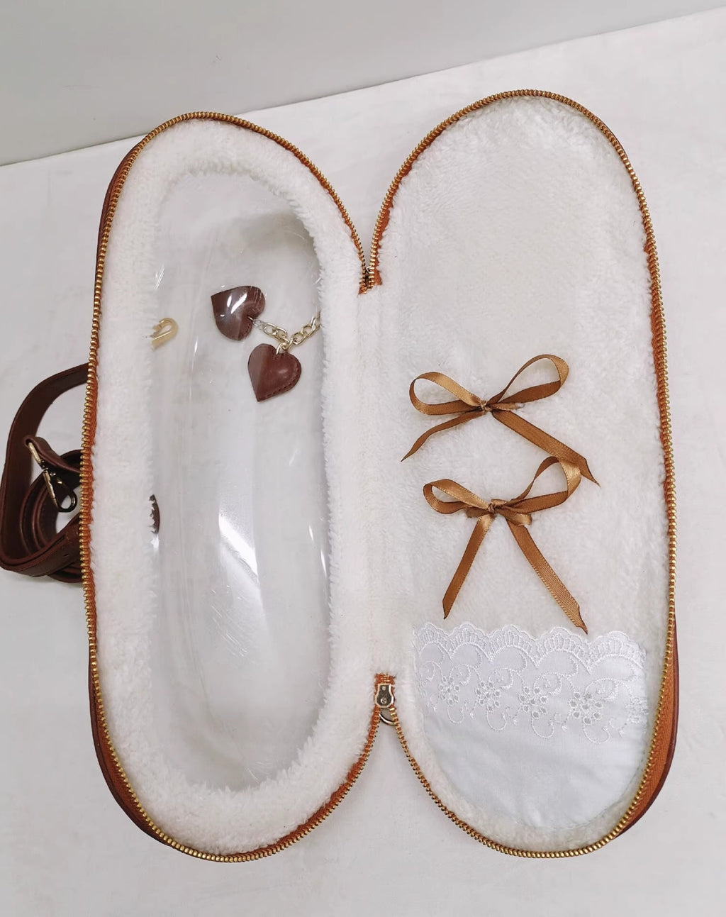 Blythe doll carry bag,1/6" BDJ carry bag,Customized carry bag,leather doll bag