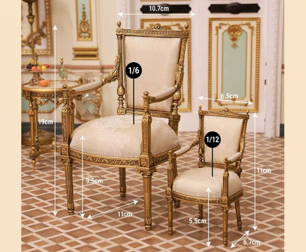 1/6 "Doll mini furniture-armchair