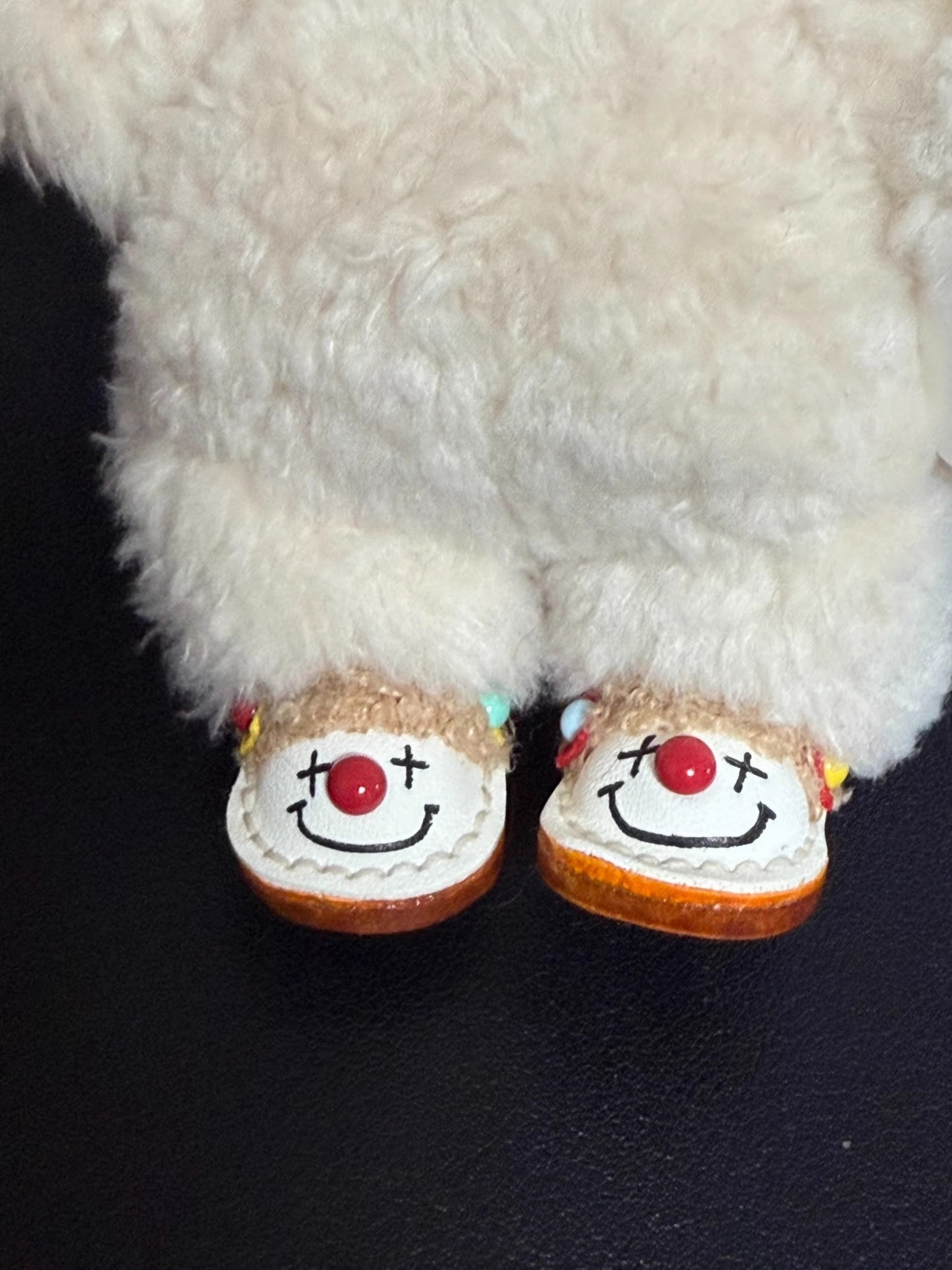 17CM Doll Clown clothing and shoe set