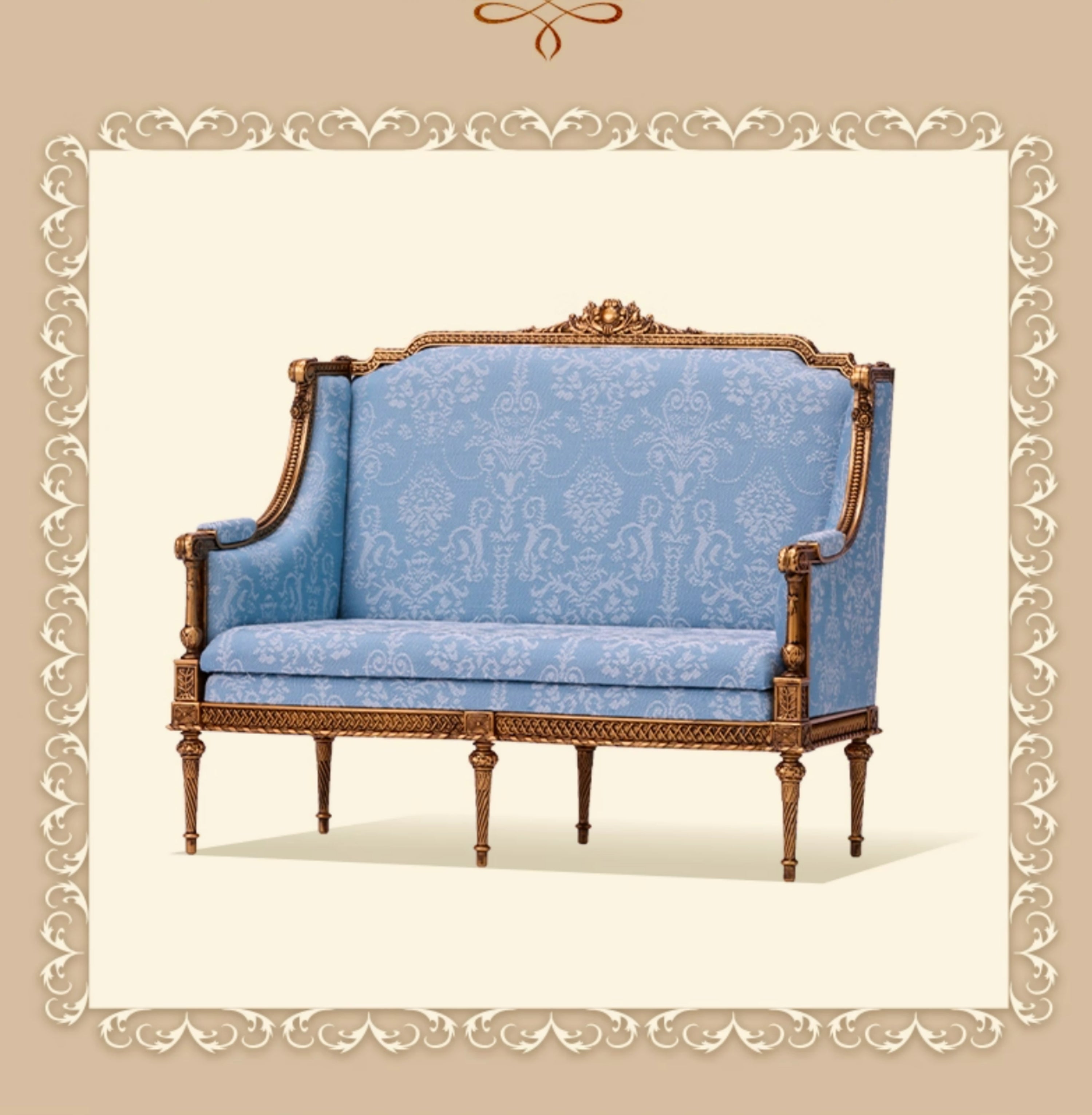 1/6" mini furniture- sofa 2