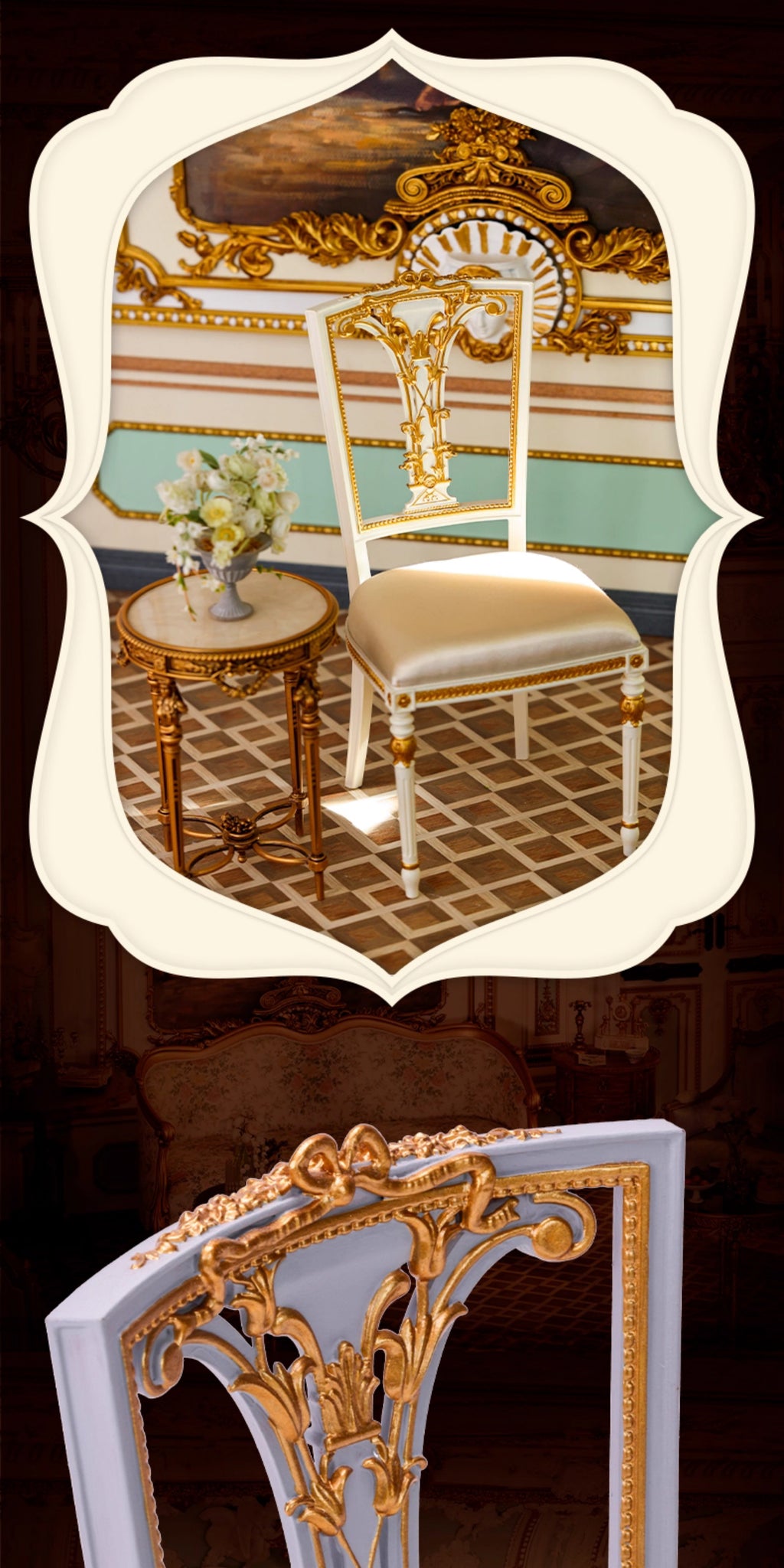 1/6 "Doll mini furniture-chair 2