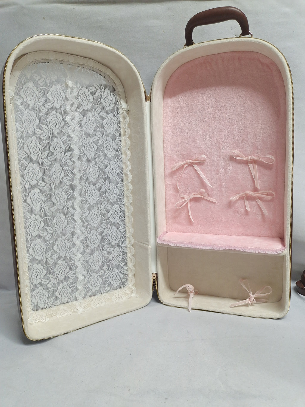 Customized doll carry bag, 1/3" 1/4"doll carry bag,BDJ carry bag-Sitting posture double doll bag