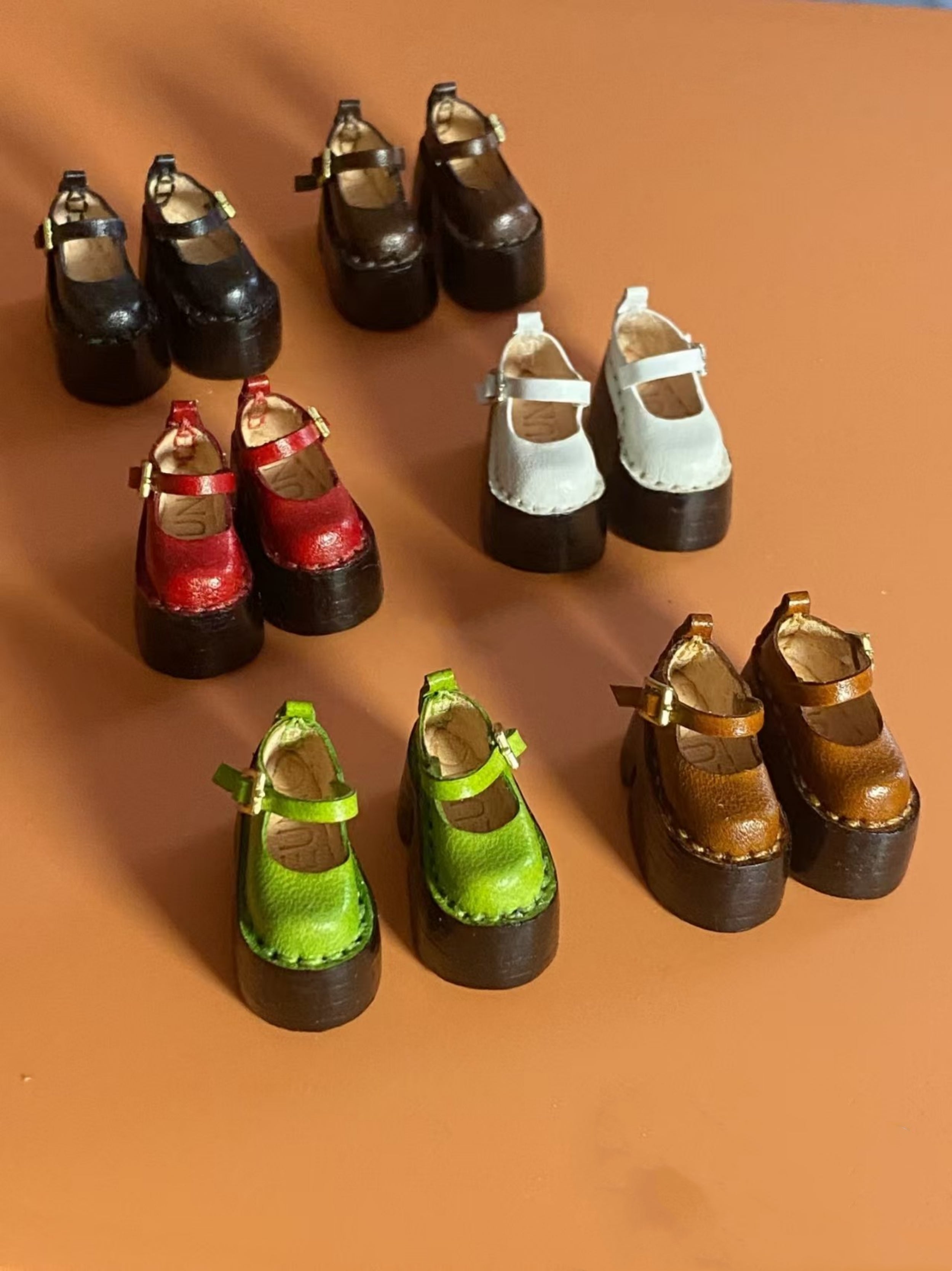 OB22,OB24 Blythe shoes Mary Jane shoes(Sole height 10MM)