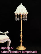 1/6" Retro floor standing desk lamp