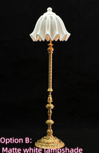 1/6" Retro floor standing desk lamp