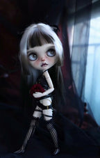 Blythe doll wig mohair wig 3