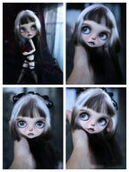 Blythe doll wig mohair wig 3