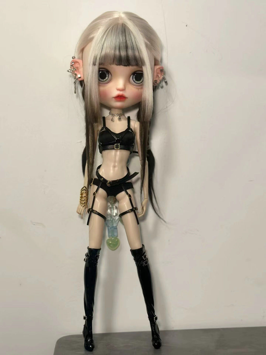 Blythe doll wig mohair wig 3