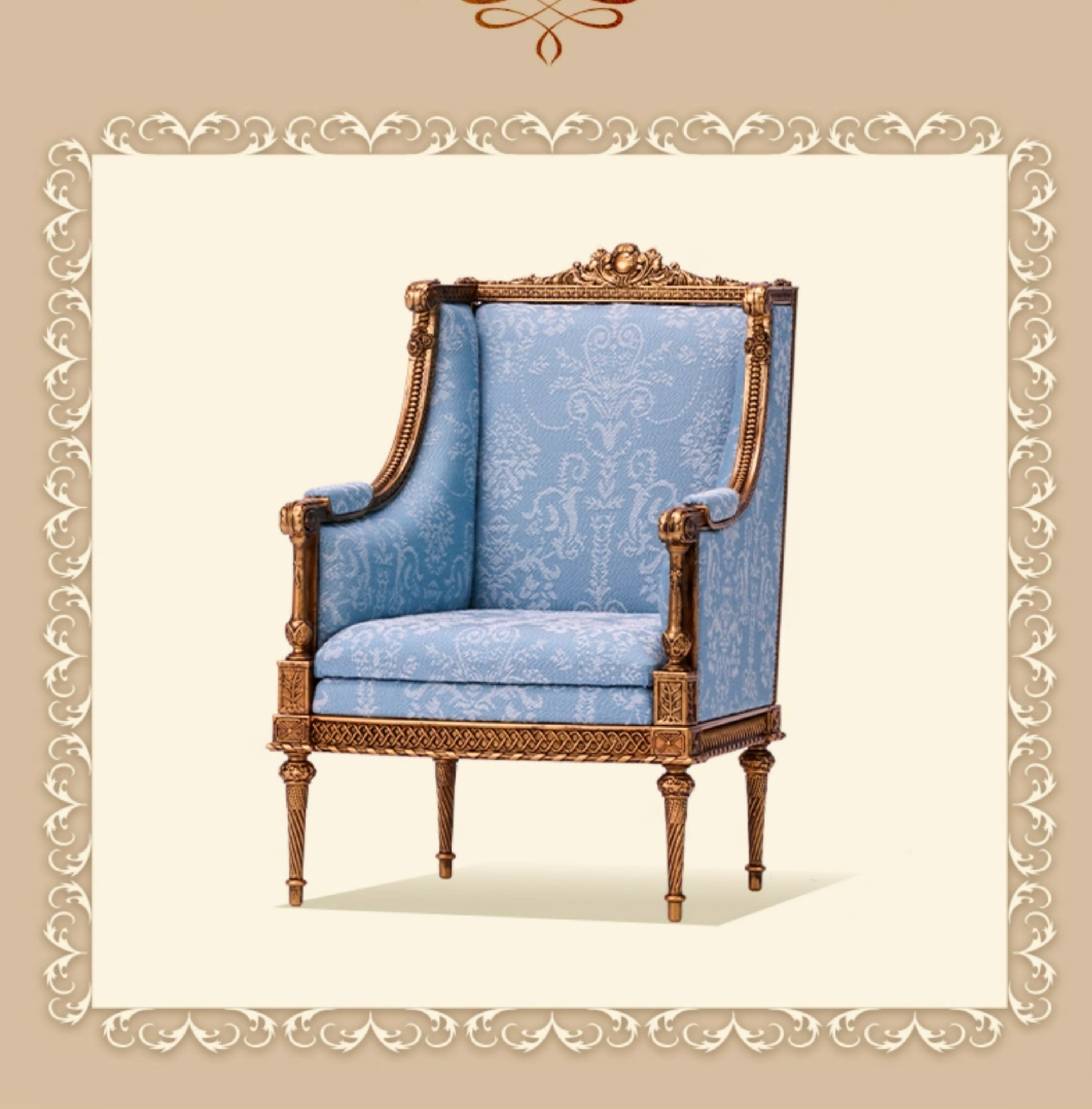 1/6 "Doll mini furniture-armchair 2
