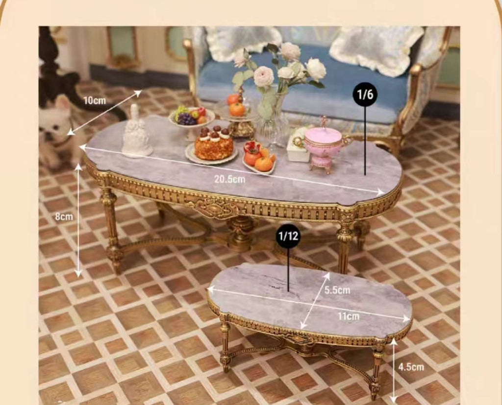 1/6 "Auguste tea table