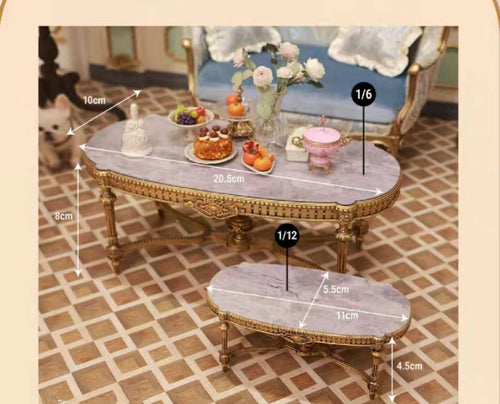 1/6 "Auguste tea table