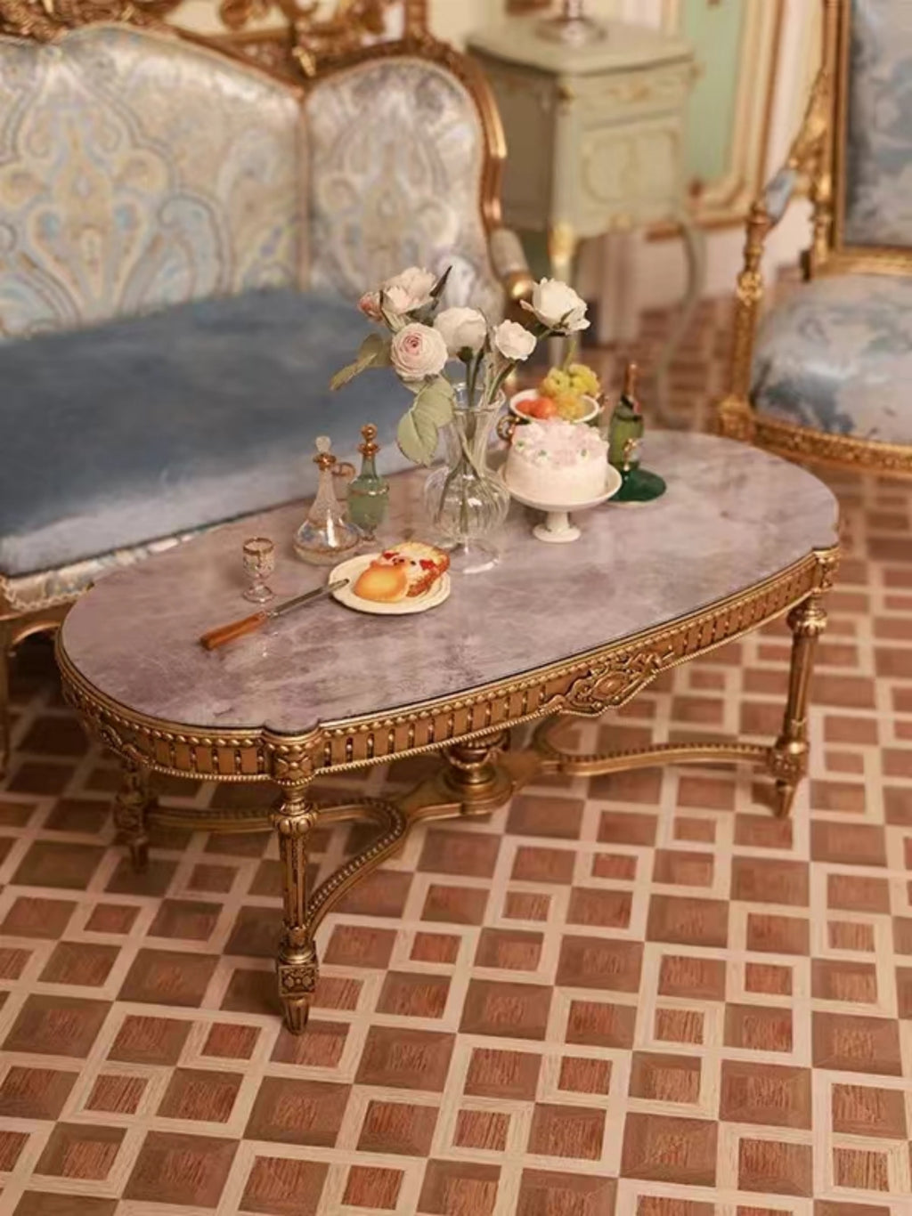 1/6 "Auguste tea table