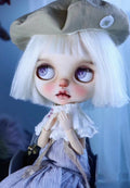 Blythe doll wig mohair wig 2