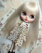 Blythe doll wig mohair wig 2