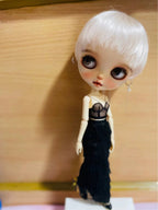 Blythe doll wig mohair wig 2
