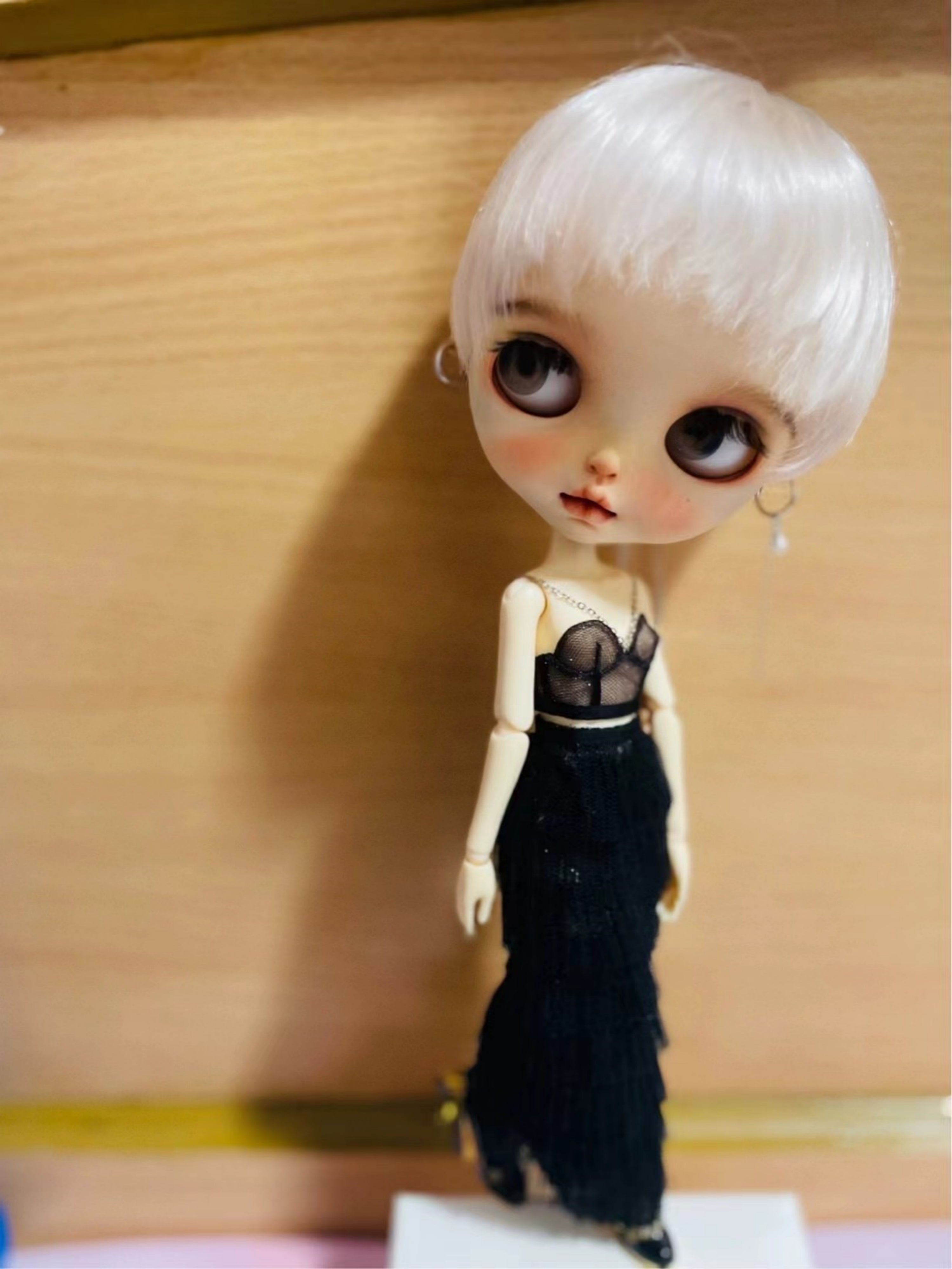 Blythe doll wig mohair wig 2
