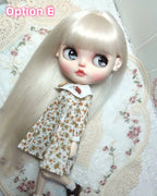 Blythe doll wig mohair wig 2
