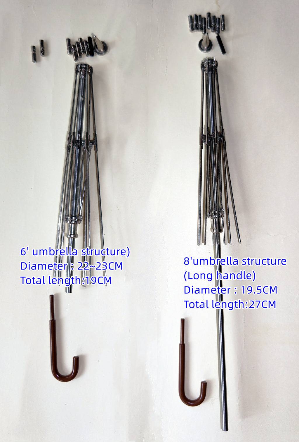 1/8" Doll Miniature Umbrella